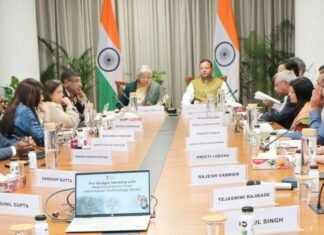 Uttarakhand:-केंद्रीय बजट 2026-27:-प्री-बजट परामर्श बैठक में उत्तराखण्ड ने प्रभावी ढंग से रखीं अपनी प्राथमिकताएं