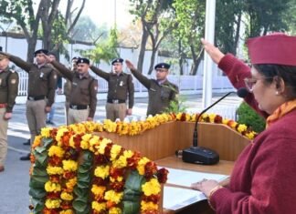 Republic Day 2026:-विधानसभा अध्यक्ष ऋतु खण्डूडी ने विधानसभा के अधिकारियों,कर्मचारियों सहित समस्त प्रदेशवासियों को दी 77वें गणतंत्र दिवस की हार्दिक शुभकामनाएँ एवं बधाई