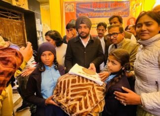 New Delhi:-भारत विकास परिषद द्वारा कंबल वितरण एवं पर्यावरण जागरूकता कार्यक्रम सफलतापूर्वक संपन्न