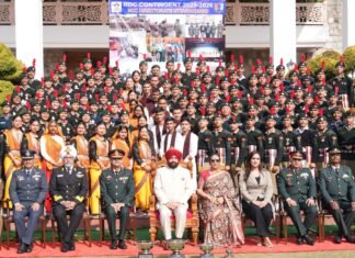 Dehradun:-राज्यपाल गुरमीत सिंह ने गणतंत्र दिवस परेड में प्रतिभाग करने वाले उत्तराखण्ड के एनसीसी कैडेट्स को किया सम्मानित