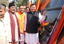 Haldwani:-मुख्यमंत्री पुष्कर धामी ने 147 करोड़ 28.56 लाख की 40 विकास योजनाओं का किया लोकार्पण एवं शिलान्यास