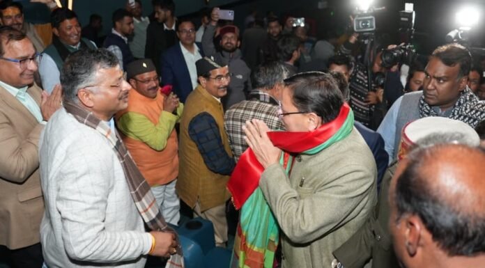 Uttarakhand:-मुख्यमंत्री पुष्कर सिंह धामी ने किया गौदान फिल्म का अवलोकन