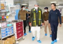 Dehradun:-देर रात दून मेडिकल कॉलेज चिकित्सालय पहुंचे सीएम धामी,व्यवस्थाओं का लिया जायजा