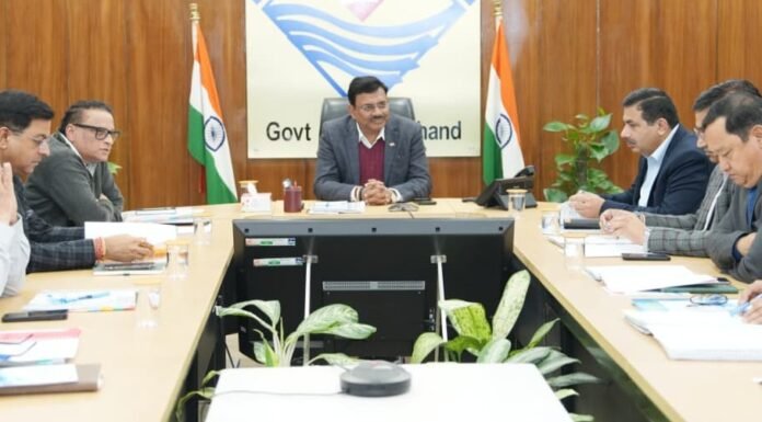 Uttarakhand:-मुख्य सचिव आनंद बर्धन की अध्यक्षता में हुई उत्तराखंड में रोपवे परियोजनाओं को गति देने हेतु प्रथम बोर्ड की बैठक