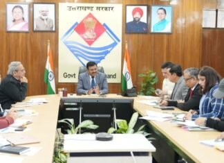 Uttarakhand:-मुख्य सचिव आनंद बर्धन की अध्यक्षता में हुई मुख्यमंत्री पलायन रोकथाम योजना तथा सीमांत क्षेत्र विकास कार्यक्रम की बैठक
