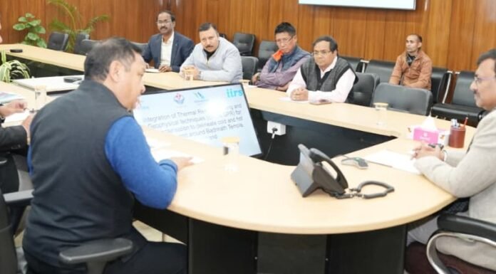 Uttarakhand:-श्री बद्रीनाथ कॉरिडोर विकास कार्यों में पारिस्थितिकी संतुलन हेतु वैज्ञानिक अध्ययन को मिला महत्व