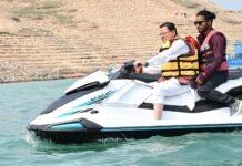 TEHRI:-मुख्यमंत्री पुष्कर धामी ने किया टिहरी लेक फेस्टिवल का उद्घाटन,टिहरी झील में रोमांच के सफर पर लिया आनंद