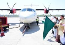 Uttarakhand:-मुख्यमंत्री पुष्कर धामी ने किया देहरादून-पिथौरागढ़ विमान सेवा का शुभारंभ