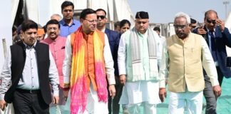 Haridwar:-केन्द्रीय गृह मंत्री अमित शाह का 7 मार्च पहुंचे रहे है हरिद्वार,सीएम धामी ने बैरागी कैम्प में प्रस्तावित भ्रमण कार्यक्रम की तैयारियों का किया स्थलीय निरीक्षण