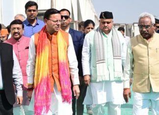 Haridwar:-केन्द्रीय गृह मंत्री अमित शाह का 7 मार्च पहुंचे रहे है हरिद्वार,सीएम धामी ने बैरागी कैम्प में प्रस्तावित भ्रमण कार्यक्रम की तैयारियों का किया स्थलीय निरीक्षण