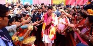 Udham Singh Nagar:-काशीपुर रंगोत्सव होली मिलन समारोह में शामिल हुए मुख्यमंत्री पुष्कर सिंह धामी