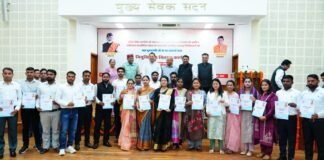 Uttarakhand:-मुख्यमंत्री पुष्कर सिंह धामी ने 63 सफाई निरीक्षकों को प्रदान किए नियुक्ति पत्र