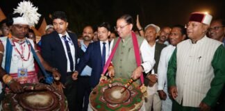 Uttarakhand:-मुख्यमंत्री पुष्कर धामी ने राज्य जनजातीय महोत्सव 2026 में किया प्रतिभाग कहा-जनजातीय समाज के समग्र विकास हेतु केंद्र और राज्य सरकार की प्रतिबद्ध
