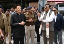 Nainital:-मुख्य सचिव ने किया भवाली-रातिघाट बाईपास,श्री कैंचीधाम मंदिर में निर्माण कार्यों का स्थलीय निरीक्षण अधिकारियों को निर्देश-जून से पहले चालू हो बाईपास