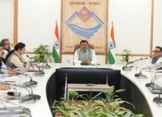 Dehradun:-मुख्य सचिव आनंद बर्धन की अध्यक्षता में हुई स्प्रिंग एंड रिवर रिजुवनेशन अथॉरिटी की उच्चाधिकार प्राप्त समिति की बैठक