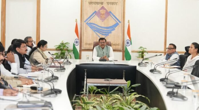 Dehradun:-मुख्य सचिव आनंद बर्धन की अध्यक्षता में हुई स्प्रिंग एंड रिवर रिजुवनेशन अथॉरिटी की उच्चाधिकार प्राप्त समिति की बैठक