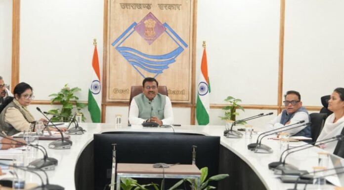 Dehradun:-मुख्य सचिव आनन्द बर्द्धन की अध्यक्षता में हुई यूसीआरआरएफपी की बैठक,187.11 करोड़ की वार्षिक कार्ययोजना को दी मंजूरी