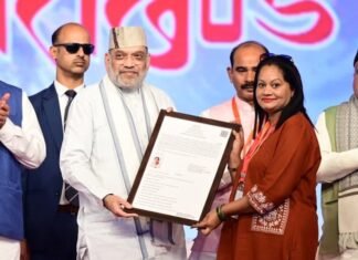 Haridwar:-केंद्रीय गृहमंत्री अमित शाह ने नव नियुक्त आरक्षियों को मिले नियुक्ति पत्र