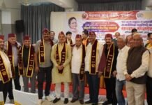 National:-मुंबई में उत्तराखंडी राजनीतिक प्रहरियों का भव्य सम्मान समारोह संपन्न,राजनीतिक प्रहरियों को किया गया सम्मानित
