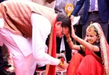 Dehradun:-मुख्यमंत्री पुष्कर धामी ने सामूहिक कन्या पूजन कार्यक्रम में किया प्रतिभाग,प्रदेशवासियों को दी चैत्र नवरात्र की शुभकामनाएं