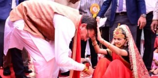 Dehradun:-मुख्यमंत्री पुष्कर धामी ने सामूहिक कन्या पूजन कार्यक्रम में किया प्रतिभाग,प्रदेशवासियों को दी चैत्र नवरात्र की शुभकामनाएं