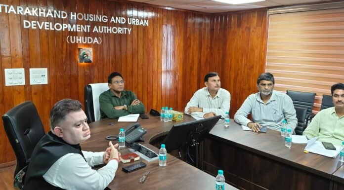 Dehradun:-उत्तराखंड आवास एवं शहरी विकास प्राधिकरण में संरचनात्मक अभियंताओं के एम्पैनलमेंट को लेकर आयोजित हुई बैठक,आवास सचिव ने दिए सख्त निर्देश,एम्पैनलमेंट प्रक्रिया में आएगी पारदर्शिता और तेजी