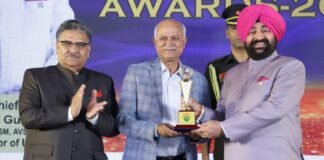 New Delhi:-राज्यपाल गुरमीत सिंह MIICCIA लीजेंड एंटरप्राइज अवार्ड्स-2026 में हुए शामिल