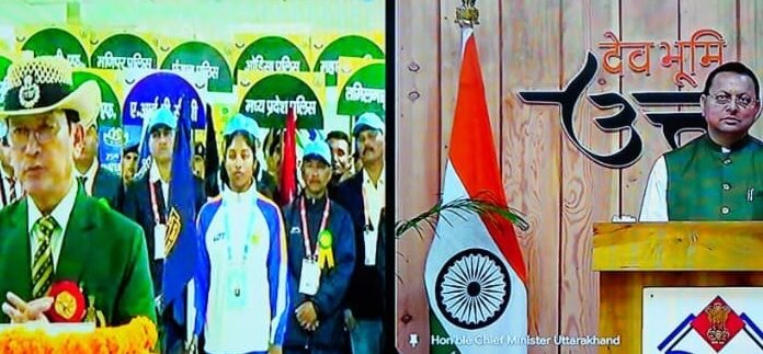 Uttarakhand:-मुख्यमंत्री पुष्कर धामी ने किया 25वीं ऑल इंडिया पुलिस वाटर स्पोर्ट्स क्लस्टर चैंपियनशिप का शुभारंभ
