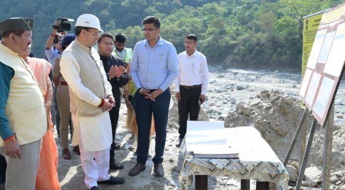 Chardham Yatra 2026:-मुख्यमंत्री पुष्कर धामी पहुंचे रुद्रप्रयाग,ग्राउंड जीरो पर किया यात्रा व्यवस्थाओं का स्थलीय निरीक्षण