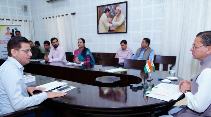 Uttarakhand:-मुख्यमंत्री पुष्कर धामी ने कहा कि पलायन रोकने के लिए श्रमिकों को स्थानीय आवश्यकता के अनुसार दिया जाए कौशल प्रशिक्षण