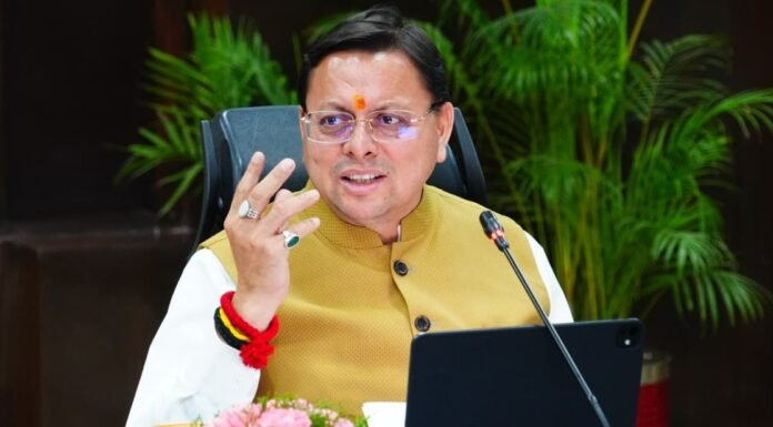 Uttarakhand:-मुख्यमंत्री पुष्कर धामी ने कहा-अगले एक साल में पूरे होंगे राज्य के कई महत्वपूर्ण इंफ्रा प्रोजेक्ट