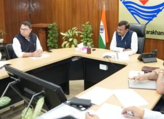 Dehradun:-मुख्य सचिव आनन्द बर्द्धन की अध्यक्षता में हुई राज्य में विद्युत आपूर्ति की वर्तमान स्थिति के संबंध में उच्चस्तरीय बैठक,अतिरिक्त बिजली प्रबंधन के लिए ठोस कदम उठाने के दिए निर्देश