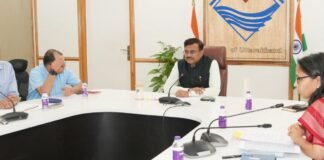 Dehradun:-मुख्य सचिव आनन्द बर्द्धन की अध्यक्षता में संपन्न हुई राज्य स्तरीय नेशनल कोआर्डिनेशन सेंटर फॉर ड्रग लॉ एनफोर्समेंट की 11वीं बैठक