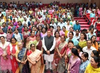 Dehradun:-उत्तराखंड राज्य महिला आयोग द्वारा आयोजित नारी शक्ति वंदन सम्मेलन में बोले सीएम धामी-महिलाओं की शक्ति,साहस और समर्पण ही हमारे समाज और देश की प्रगति का आधार