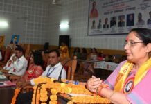 Kotdwar:-विधानसभा अध्यक्ष एवं कोटद्वार विधायक ऋतु खण्डूडी एक दिवसीय डॉ.भीमराव अम्बेडकर के जीवन पर आयोजित गोष्ठी में किया प्रतिभाग