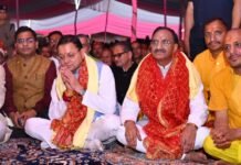 Uttarkashi:-मुख्यमंत्री पुष्कर सिंह धामी नगाण गांव में आयोजित श्रीमद्भागवत कथा में हुए सम्मिलित