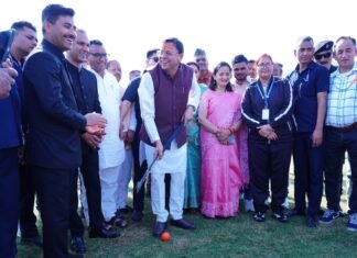 Pithoragarh:-मुख्यमंत्री पुष्कर धामी ने सुरेन्द्र सिंह वल्दिया स्टेडियम में उच्चीकृत क्रिकेट मैदान जनपदवासियों को किया समर्पित