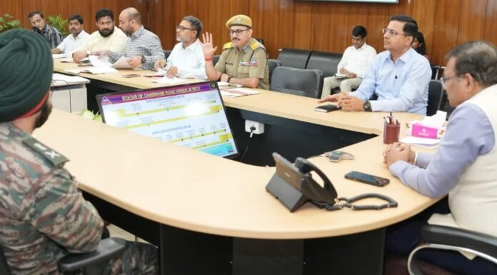 Uttarakhand:-चारधाम यात्रा मार्गों के मानसून सीजन से पहले दुरूस्तीकरण को लेकर लोक निर्माण विभाग,बीआरओ,एनएचएआई एवं राष्ट्रीय राजमार्ग के अधिकारियों के साथ मुख्य सचिव ने की बैठक