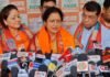 Uttarakhand:-कांग्रेस को बड़ा झटका,महिला आरक्षण की विपक्षी बाधा के खिलाफ कांग्रेस नेत्रियां भाजपा में शामिल
