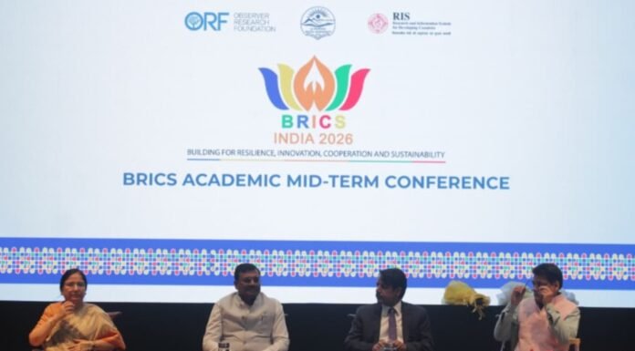Dehradun:-दून विश्वविद्यालय में आयोजित हुई अंतरराष्ट्रीय ब्रिक्स ऐकडेमिक मिड-टर्म कॉन्फ्रेन्स,ब्रिक्स देशों के नीति विशेषज्ञों,शिक्षाविदों और शोधकर्ताओं ने साझा किए वैश्विक चुनौतियों के समाधान