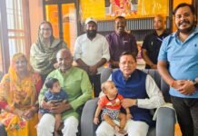 Udham Singh Nagar:-मुख्यमंत्री पुष्कर सिंह धामी ने विधायक अरविंद पांडेय के आवास पहुंचकर परिजनों से की भेंट