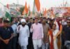 Udham Singh Nagar:-खटीमा में मुख्यमंत्री धामी के नेतृत्व में निकली भव्य “प्रगति पथ यात्रा”,हजारों लोगों ने उत्साहपूर्वक किया प्रतिभाग