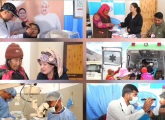 National:-लद्दाख की ज़ांस्कर घाटी में ‘द हंस फ़ाउंडेशन’ के तत्वावधान में ‘स्पेशियलिटी हेल्थ कैंप–2026’ का आयोजन,सुदूर गांवों में पहुंची स्वास्थ्य सेवाएं,हजारों ग्रामीणों ने उठाया लाभ