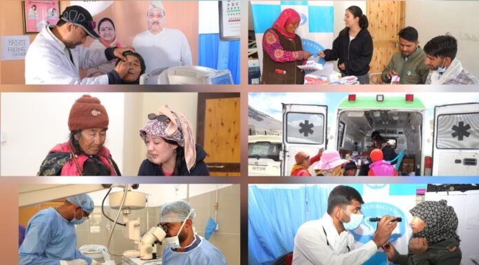 National:-लद्दाख की ज़ांस्कर घाटी में ‘द हंस फ़ाउंडेशन’ के तत्वावधान में ‘स्पेशियलिटी हेल्थ कैंप–2026’ का आयोजन,सुदूर गांवों में पहुंची स्वास्थ्य सेवाएं,हजारों ग्रामीणों ने उठाया लाभ