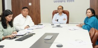 Uttarakhand:-सचिव गृह शैलेश बगोली की अध्यक्षता में राज्य नवीन आपराधिक कानूनों के प्रभावी क्रियान्वयन हेतु उच्च स्तरीय समीक्षा बैठक संपन्न