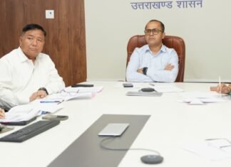 Uttarakhand:-सचिव गृह शैलेश बगोली की अध्यक्षता में राज्य नवीन आपराधिक कानूनों के प्रभावी क्रियान्वयन हेतु उच्च स्तरीय समीक्षा बैठक संपन्न
