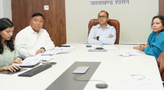 Uttarakhand:-सचिव गृह शैलेश बगोली की अध्यक्षता में राज्य नवीन आपराधिक कानूनों के प्रभावी क्रियान्वयन हेतु उच्च स्तरीय समीक्षा बैठक संपन्न
