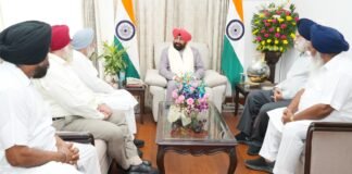 Uttarakhand:-राज्यपाल गुरमीत सिंह से सिख प्रतिनिधिमंडल की शिष्टाचार भेंट