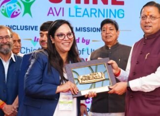 Dehradun:-मुख्यमंत्री पुष्कर धामी ने कियाशाइन अवी लर्निंग समावेशी शिक्षा मिशन-2030 का शुभारंभ