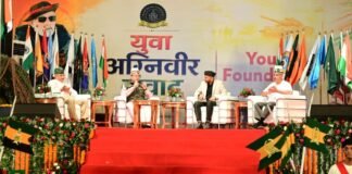Dehradun:-मुख्यमंत्री पुष्कर धामी ने यूथ फाउण्डेशन द्वारा आयोजित ‘युवा अग्निवीर संवाद’ कार्यक्रम में किया प्रतिभाग कहा-सेना में सेवा देने वाले प्रत्येक युवा को मिलेगा सम्मानजनक भविष्य